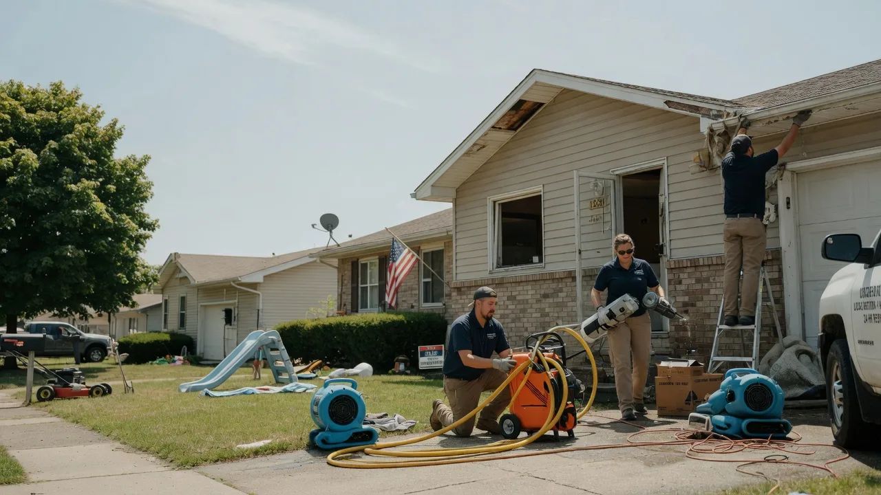 Water Damage Restoration in Gandeeville, WV near me